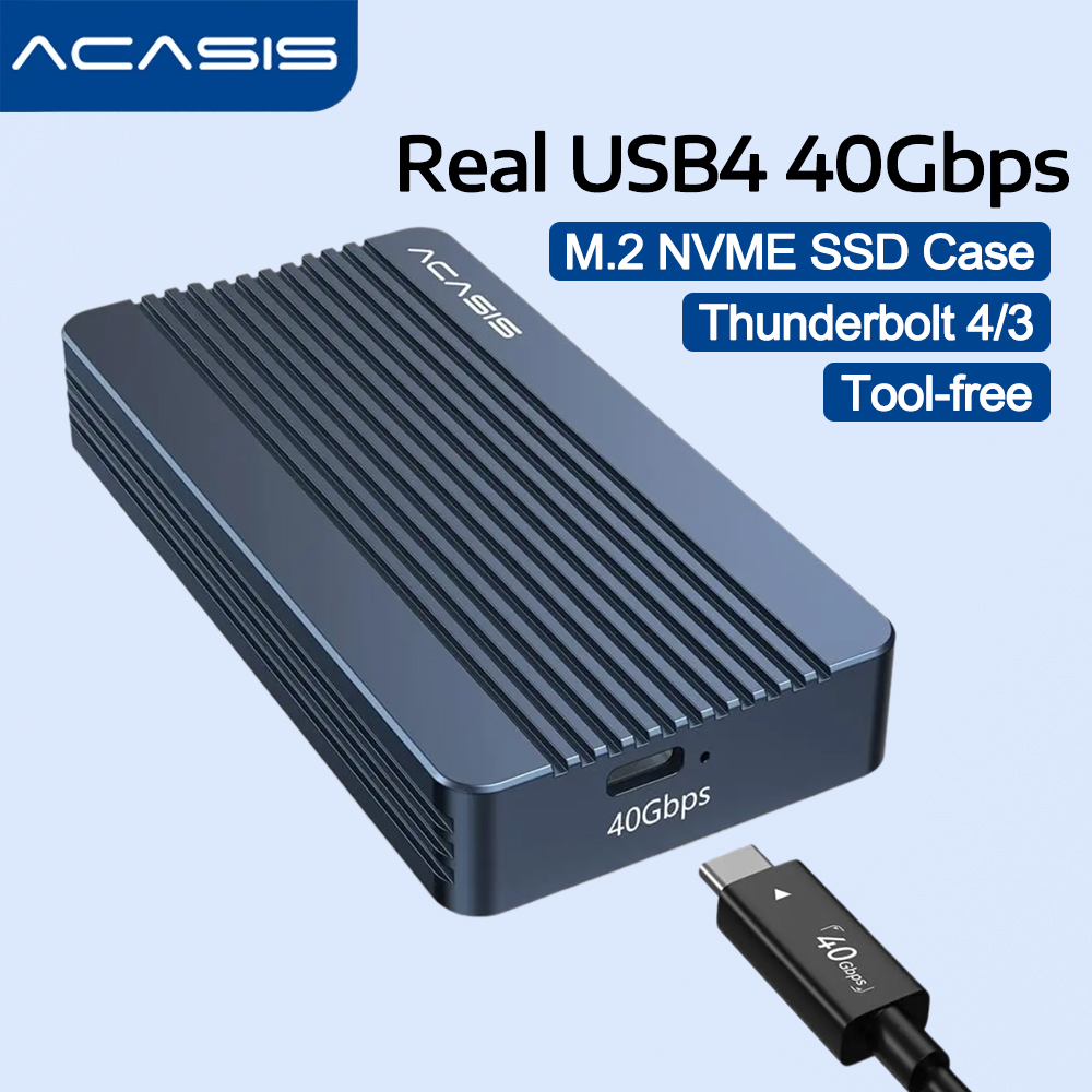 Корпус для SSD ACASIS 40 Гбит/ – обзор и цена 8Tb M2 Nvme Ssd