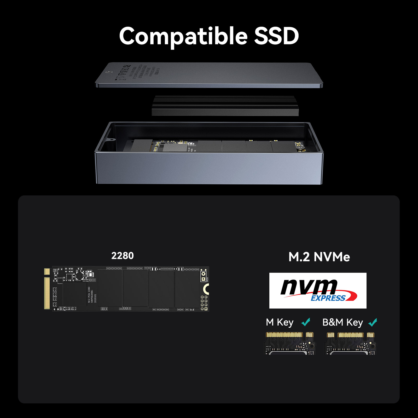 Внешний корпус для NVMe SSD Yo – обзор и цена Thunderbolt 4 External Ssd 4Tb