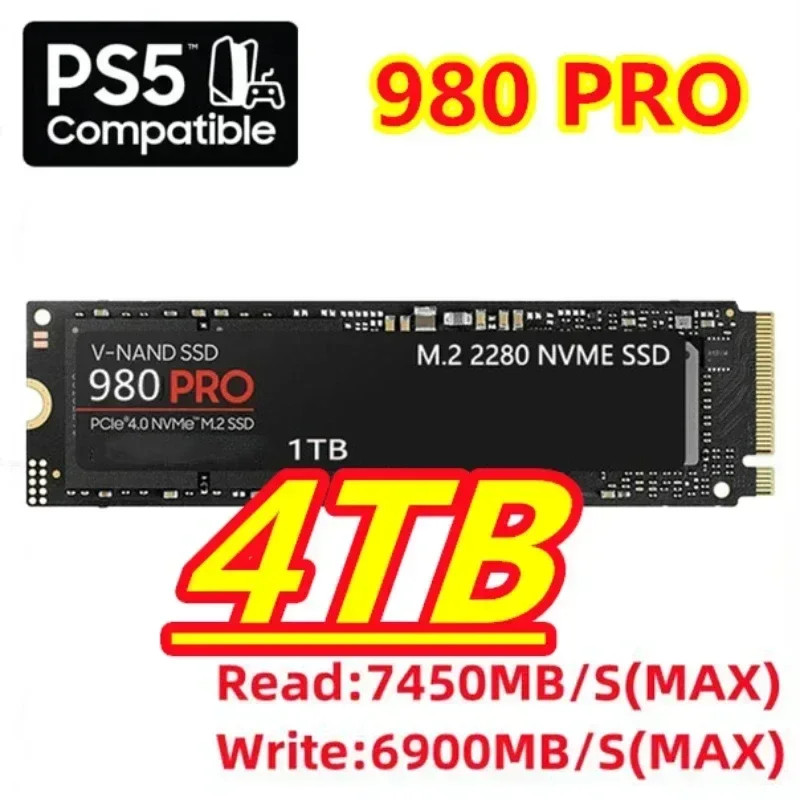 Оригинальный 980 PRO M.2 2280  – обзор и цена Pcie 4.0 4Tb 2280 Ssd 7450Mbps