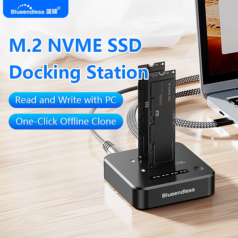 Док-станция Blueendless Offlin – обзор и цена 8Tb M2 Nvme Ssd